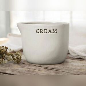 Hearth & Hand with Magnolia Stoneware Cellar Cream Joanna Gaines Collection